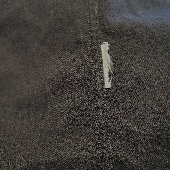 Eddie Bauer Button Down Flannel Shirt Black Size Large - Picture 10 of 10